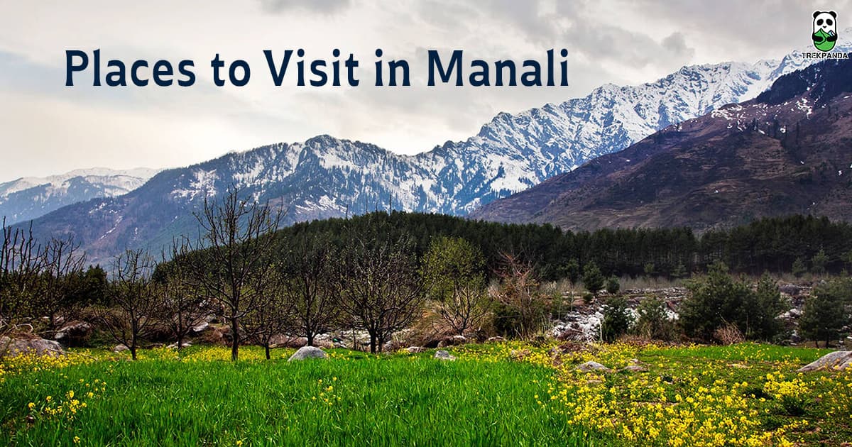 Places To Visit In Manali